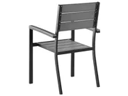 Garden Dining Set 4 Seater PRATO Grey_741556