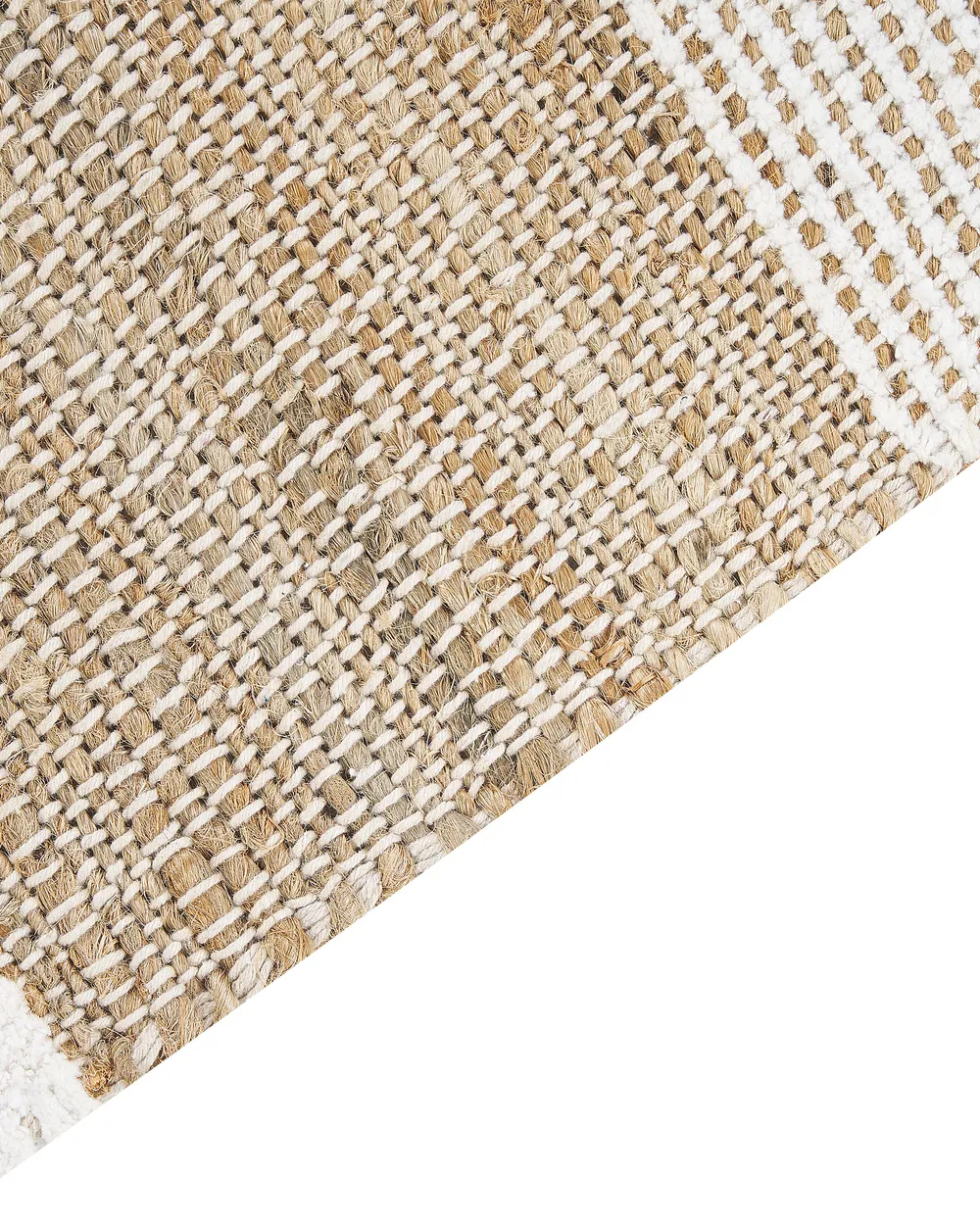 Matto TALPUR Valkoinen 160 x 230 cm juutti_845626