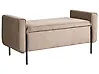 Säilytyspenkki LEWES Kangas Beige