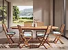 Set of 6 Garden Chair Cushions TOLVE 39 x 31 cm Light Blue