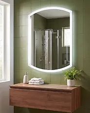 Kylpyhuoneen LED-peili BEZIERS 60 cm 78 cm Hopea_1184530