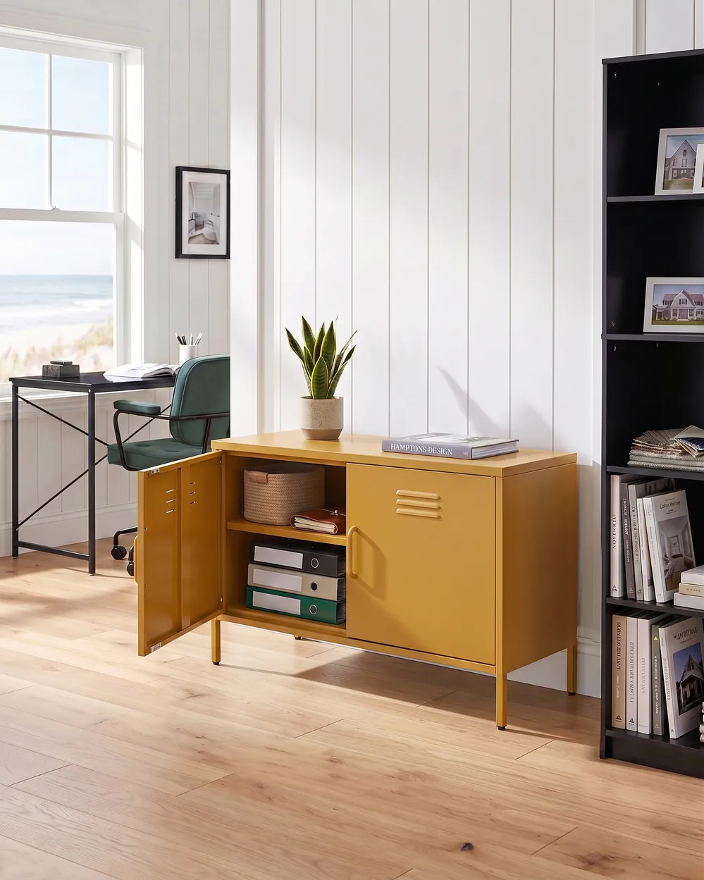 Storage Unit URIA Metal Yellow_962496