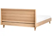 Bed WIZERNES 180 x 200 cm (EU Super King) Light Oak_1055792