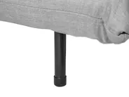 Single Sofa Bed SETTEN Fabric Light Grey_699496