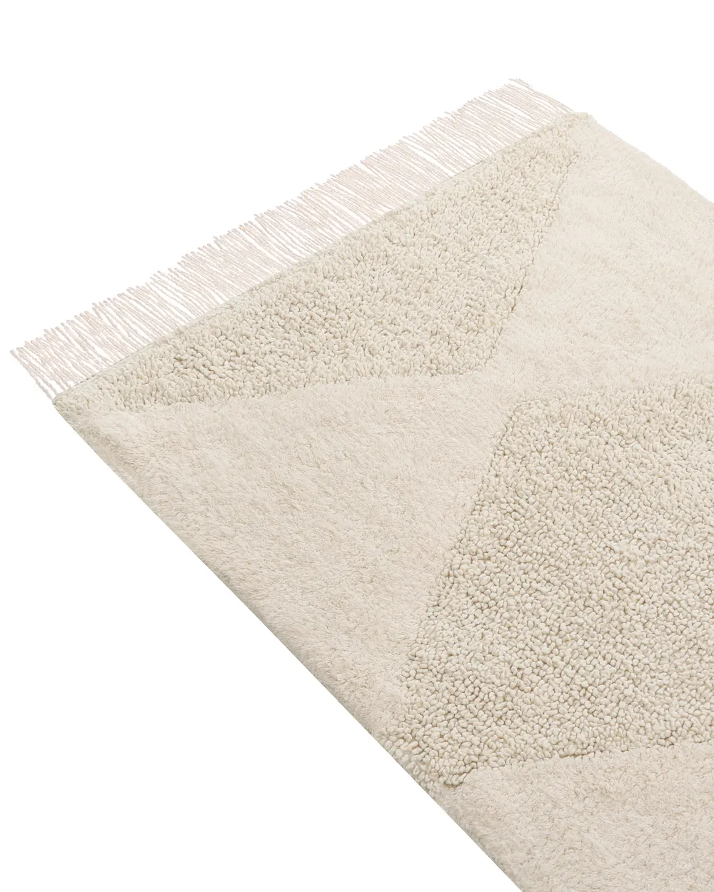 Barnmatta KHONOMA Beige 160 x 230 cm Bomull_1109415