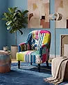 Armchair MANDAL Fabric Multicolour