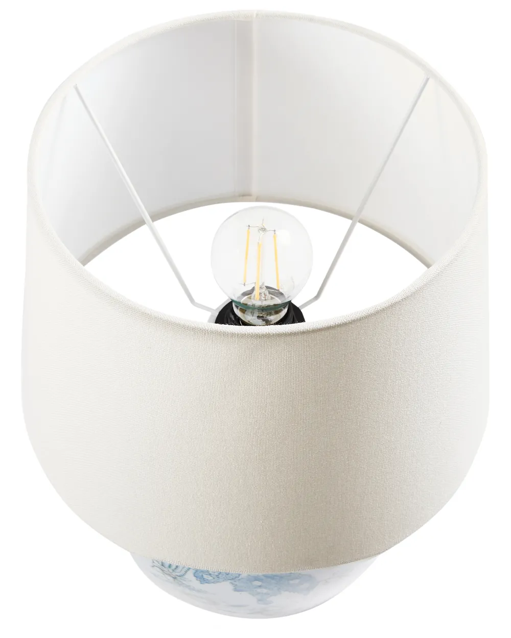 Table Lamp JAMAPA Porcelain White/ Blue_961368