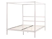 Pylvässänky Metalli LESTARDS 160 x 200 cm Vaaleanbeige_1165344