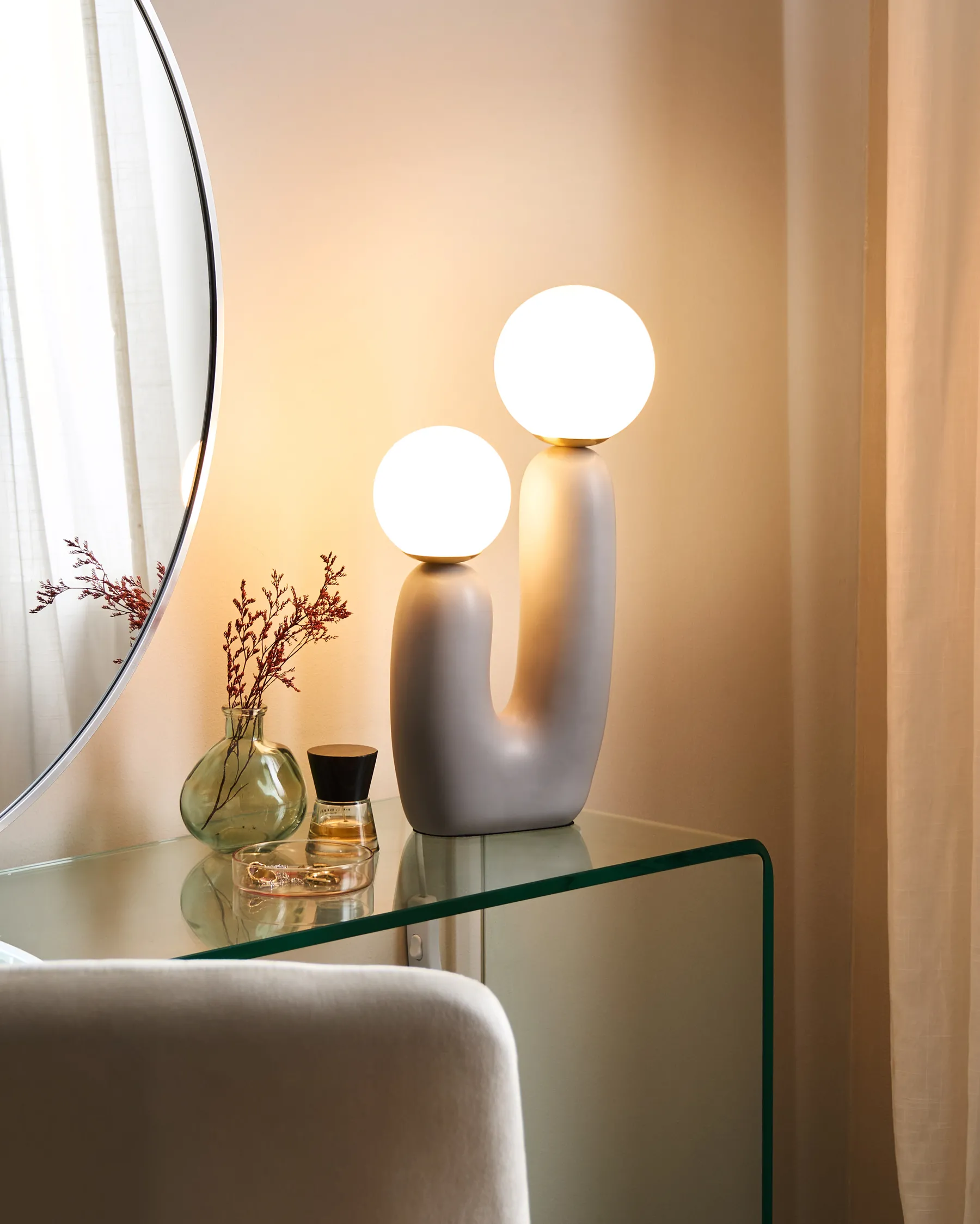 Table Lamp TULUN Grey_1027659