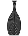 Koristemaljakko THAPSUS 39 cm Keramiikka Musta