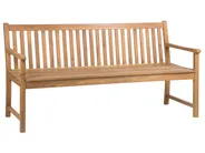 Garden Bench VIVARA 180 cm Certified Acacia Wood Light Brown_804235