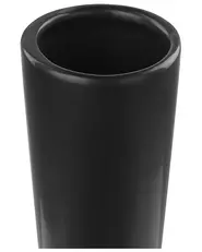 Flower Vase PEANIA 30 cm Ceramic Black_846019