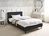 Bed Frame Cover FITOU 120 x 200 cm Black