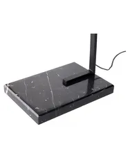Floor Lamp BENUE Metal Black_675482