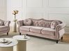 Sofa 3 Seater SKIEN Velvet Taupe