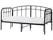 Sohvasänky Metalli ARRIEN 90 x 200 cm Musta_1141611