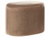 Storage Pouffe RICHLAND Velvet Beige