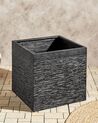 Plant Pot PAROS 50 cm Black