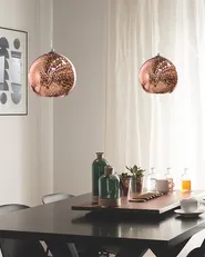 Pendant Lamp SESSERA Glass Copper_770674