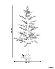 Outdoor Decoration LED VASSLEN 160 cm Christmas Tree White_1025565