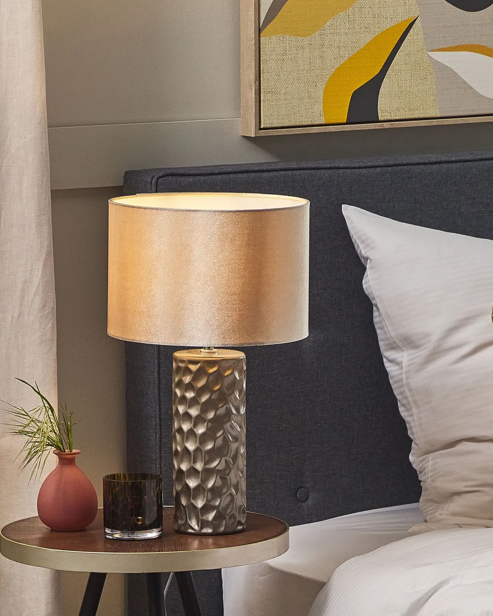 Table Lamp SANKURU Ceramic Gold