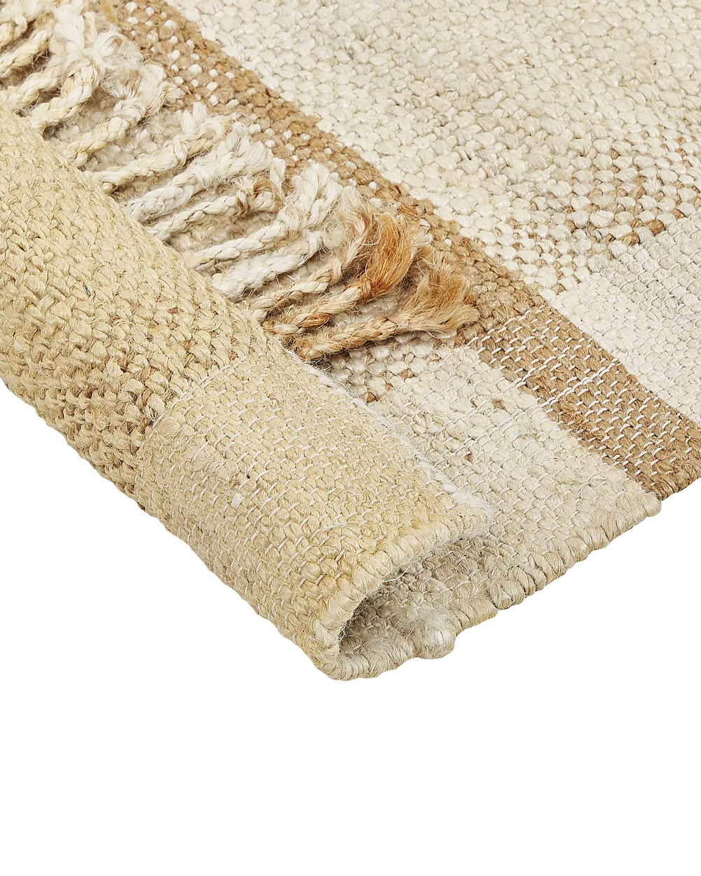 Rug YELMEZ Beige 160 x 230 cm Jute_847640