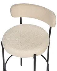Baarituolisetti 2 kpl ALLISON Buklee Vaaleanbeige_913871