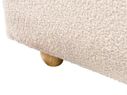 Ottoman Bed BLAGNAC Boucle Light Beige 140 x 200 cm (EU Double)_1009299