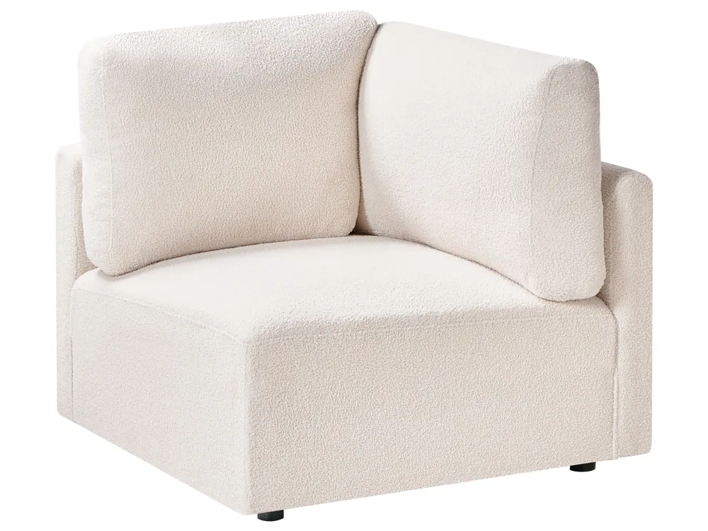 Hörnmodul MESNALI Bouclé Off-White_1054643