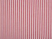 Throw Cushion AALITA 45 x 45 cm Cotton Red Striped_902644