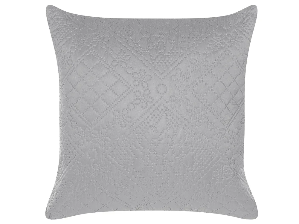 Bedspread with Cushions ALAMUT 140 x 210 cm Grey_821757