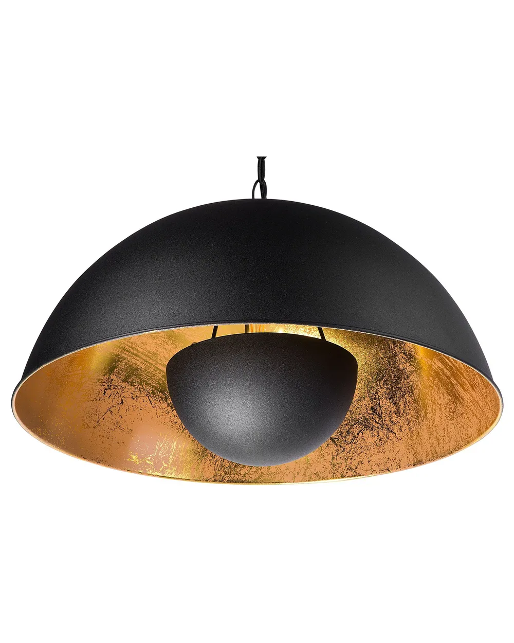 Pendant Lamp THAMES Metal Black