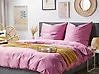 Duvet Cover Set HARMONRIDGE 135 x 200 cm Sateen Cotton Pink