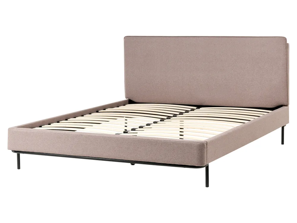 Säng med lamellram  CORIO 160 x 200 cm Taupe_1010371