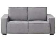 Electric Recliner Sofa 2 Seater NUKARI Fabric Grey_999343