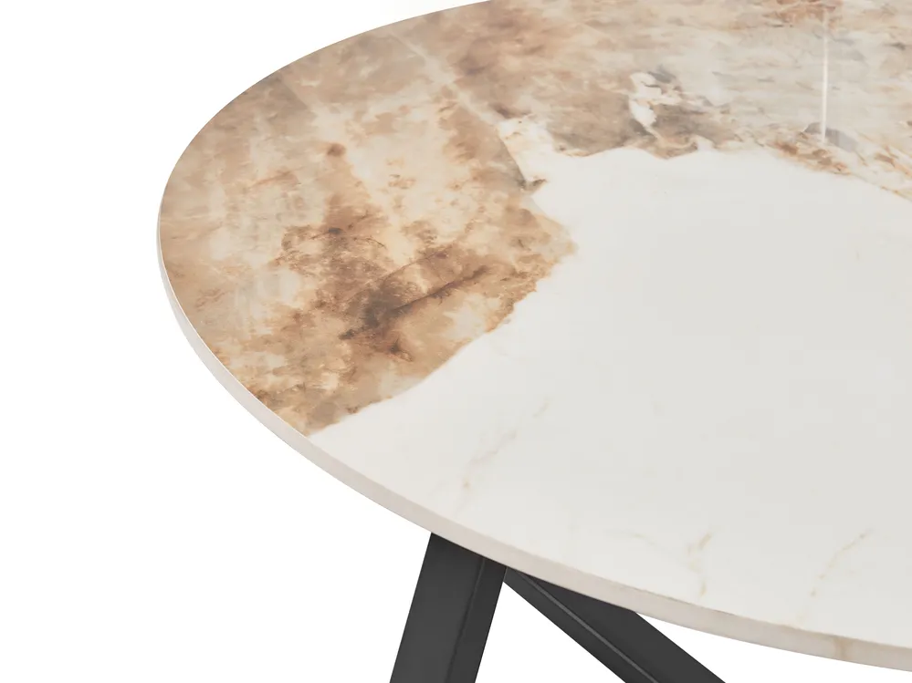 Coffee Table IVINS Ceramic White Marble_937157