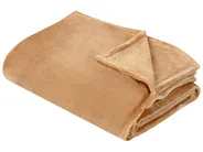 Blanket BAYBURT 150 x 200 cm Sand Beige_850714