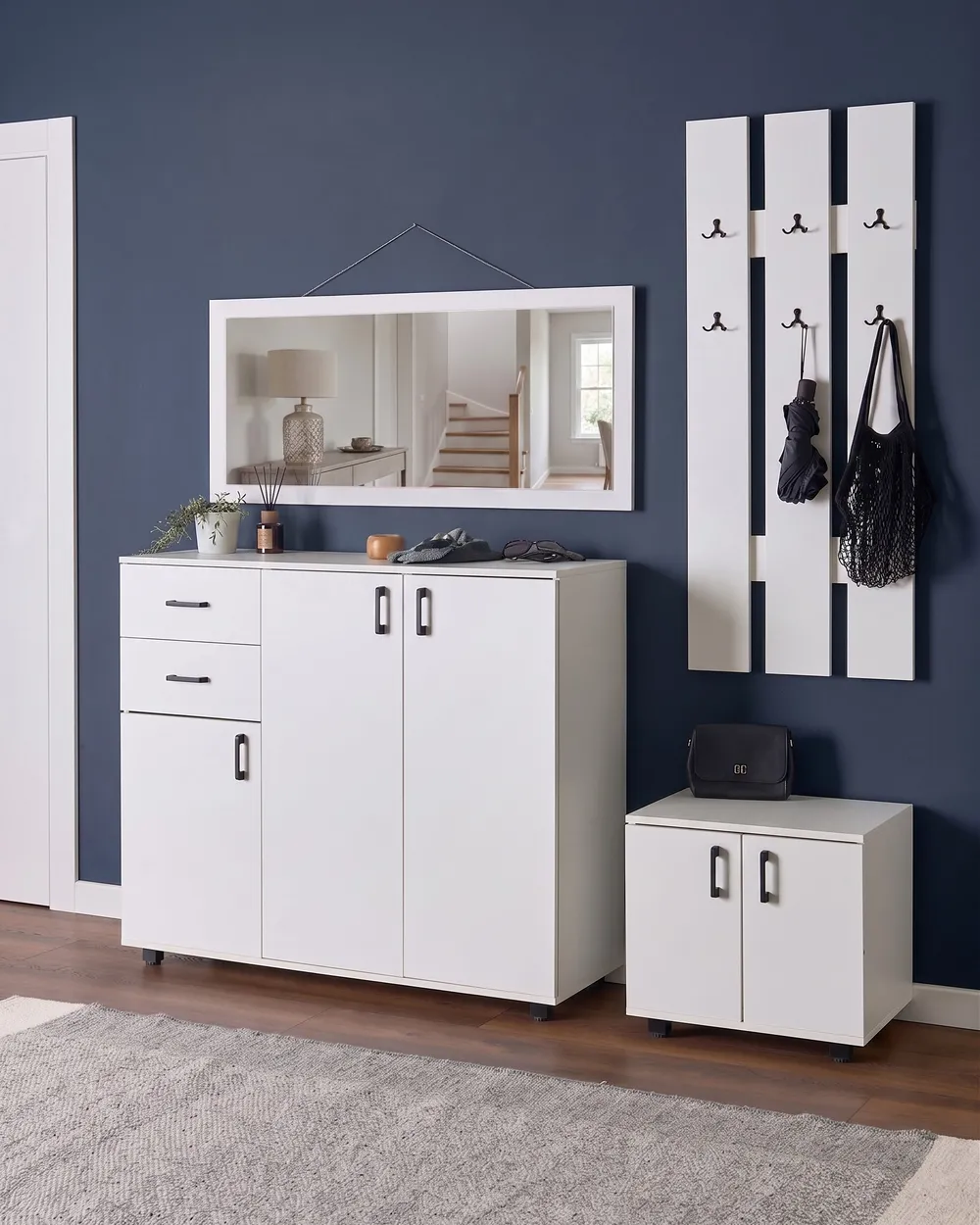 Hallway Set BURRA White