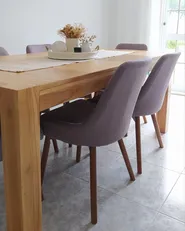 Ruokatuolisetti 2 kpl MELFORT Ruskeanharmaa_836093