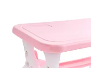 Kids Table with Chairs BOLLON Pink_1124289