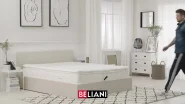 Ottoman Bed AMIENS Velvet Grey 160 x 200 cm (EU King Size)_895538