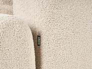 Sofa Bed 3 Seater KVAM with Storage Boucle Light Beige_1021840