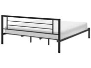 Sänky metalli CUSSET 180 x 200 cm Musta_735395