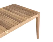 Garden Dining Set 6 Seater CHIOGGIA Certified Acacia Wood Light Brown_1038467