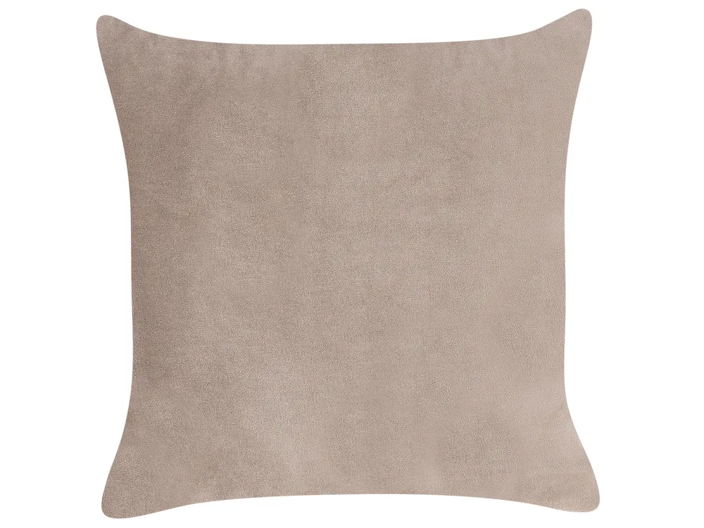 Right-Hand Chaise Longue CHAUMONT Velvet Taupe_880845