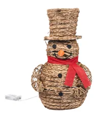 Christmas Decoration LED OLAFSVIK 52 cm Snowman Natural_1015302