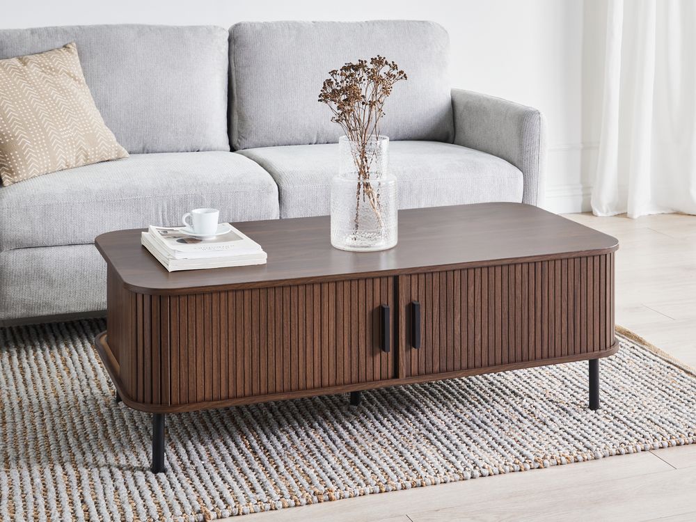 Coffee Table BRADLEY Dark Brown