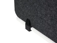 Desk Screen SPLIT 160 x 50 cm Dark Grey_1071876