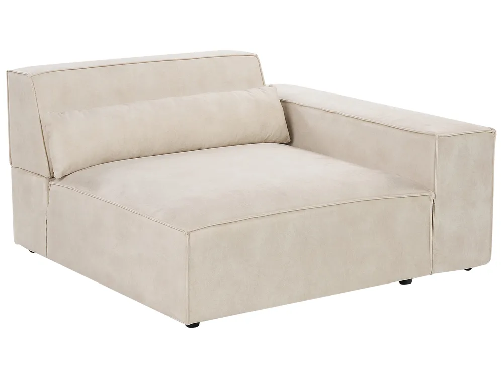Modulsoffa 3-sits HELLNAR Sammet Ljusbeige_910996