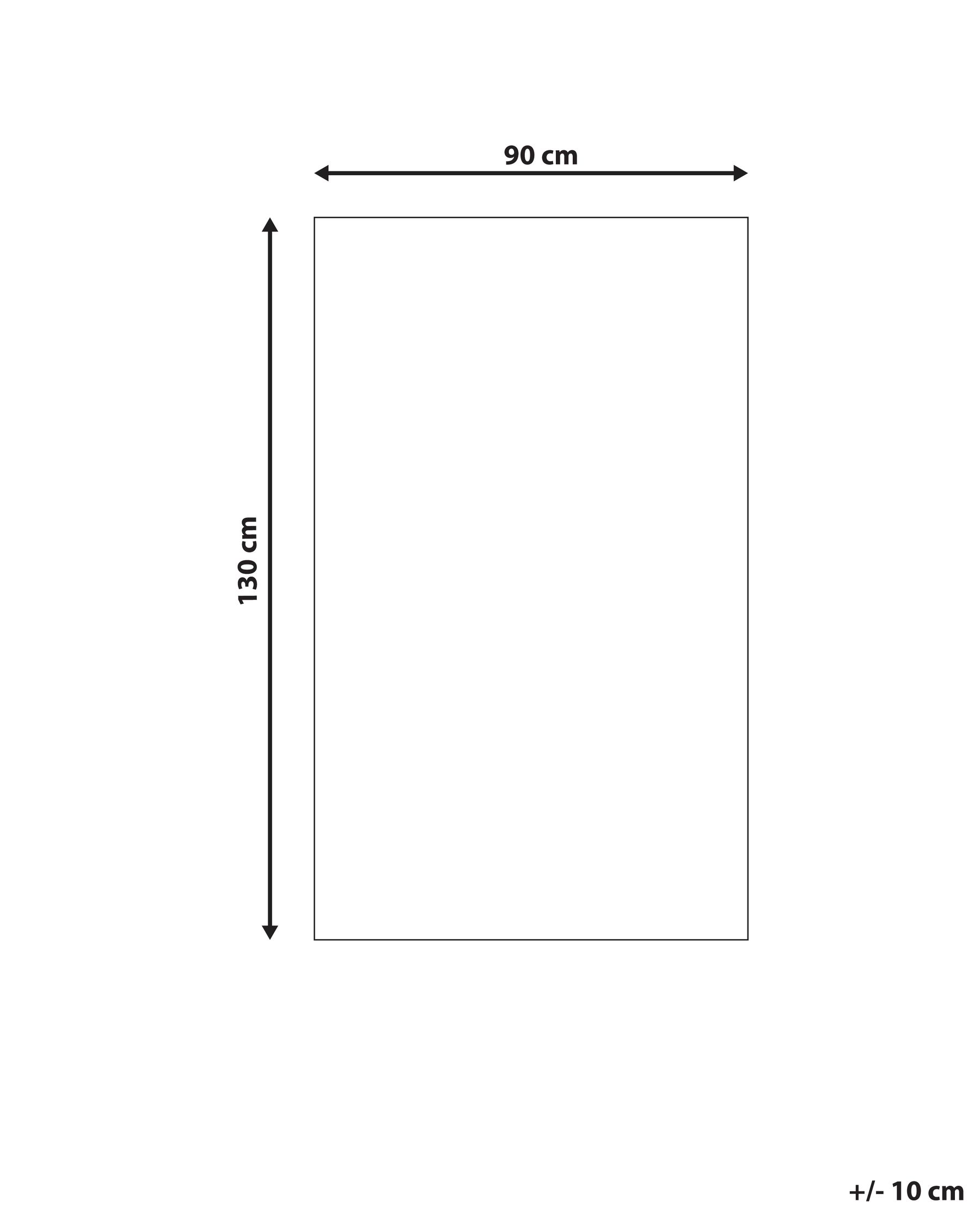 Barnmatta FITA Rosa 90 x 130 cm Bomull_1107971